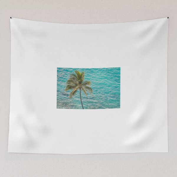 Item preview, Tropical Ocean Palm Tree designed and sold by newburyboutique.