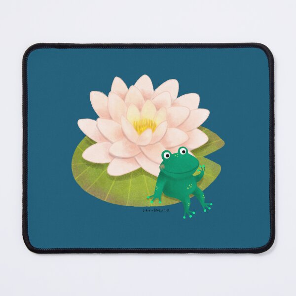 Item preview, Nymphea and Frog designed and sold by julianamotzko.