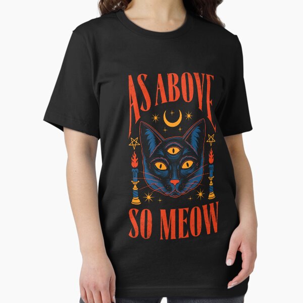 Item preview, As Above, So Meow designed and sold by Thiago Corrêa.