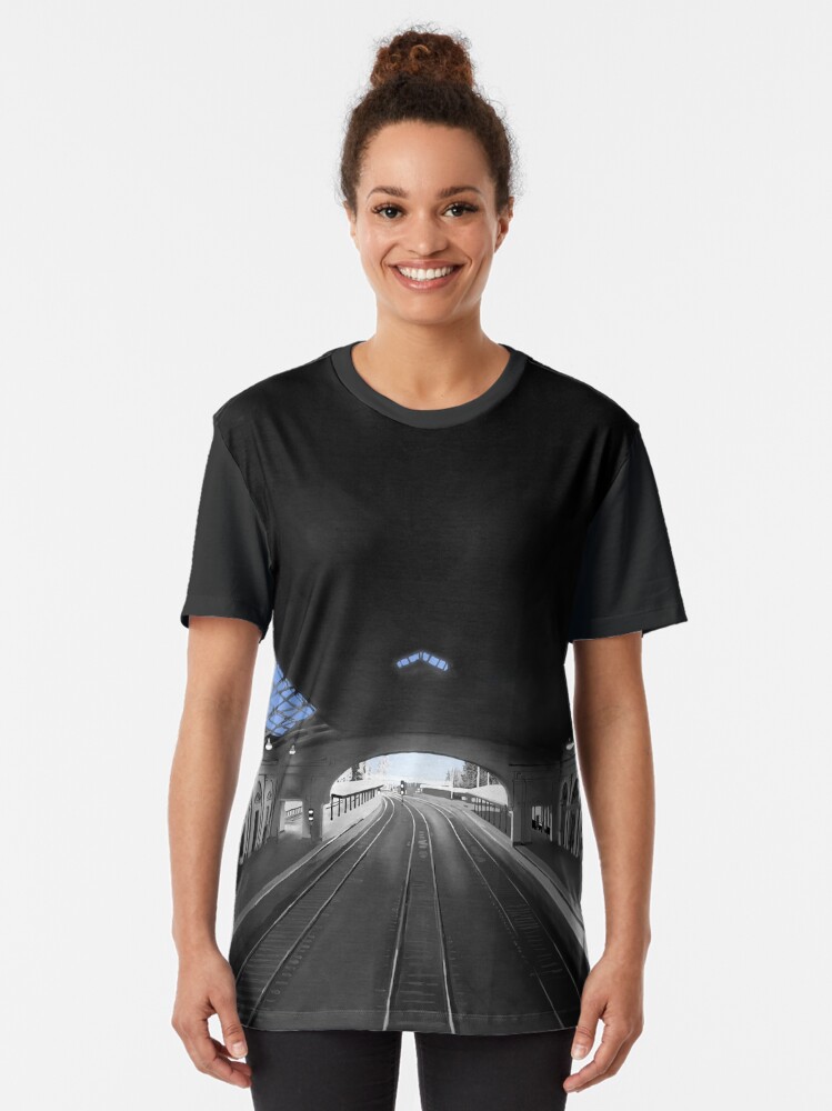Alternate view of Light At The End Of The Tunnel Graphic T-Shirt