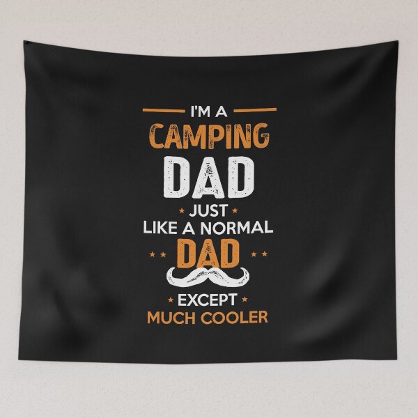 Item preview, Camping Dad Except Much Cooler Cool Gift designed and sold by Just Be Different.