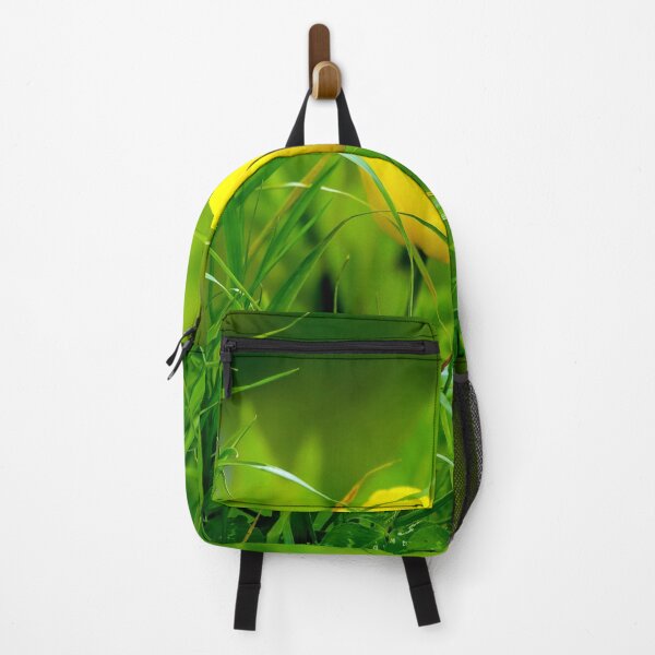 Item preview, FLORA #5 – Two Yellow Tulips Framed by Green Grass designed and sold by DEL-Productions.