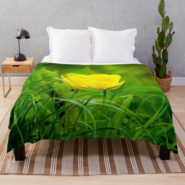 Item preview, FLORA #5 – Two Yellow Tulips Framed by Green Grass designed and sold by DEL-Productions.