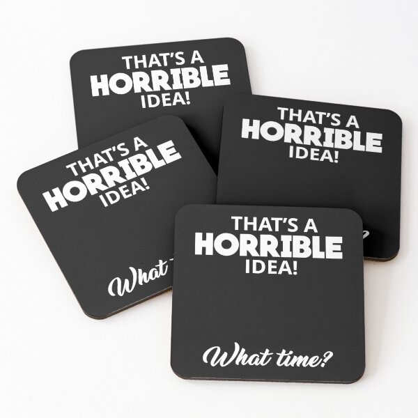 Item preview, That's a Horrible Idea designed and sold by muskitt.