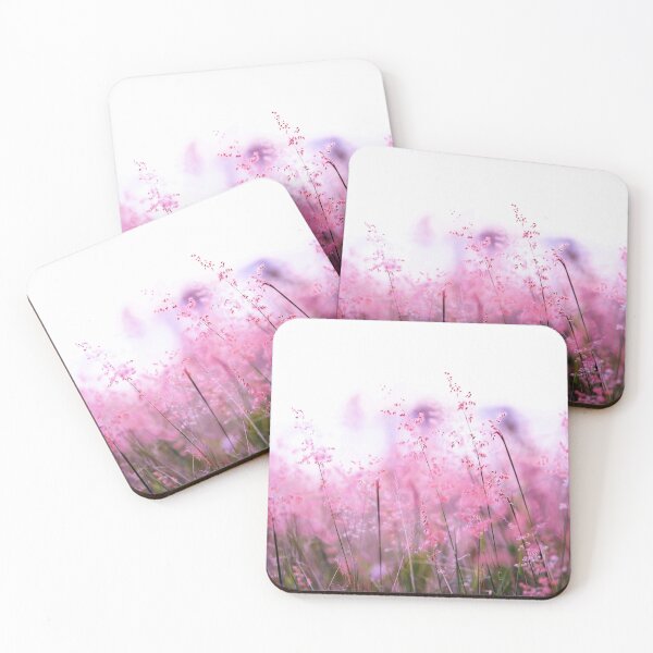 Item preview, FLORA #14 - Pink Flowers on Long Green Stalks designed and sold by DEL-Productions.