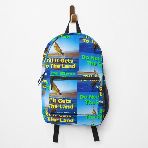 Item preview, Irish Proverb - Do Not Bless The Fish Till It Gets To The Land designed and sold by IrishProverbs.