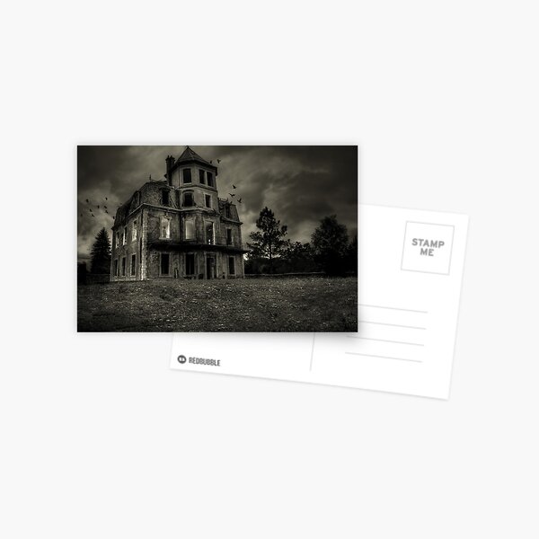 Psycho Bates house Postcard