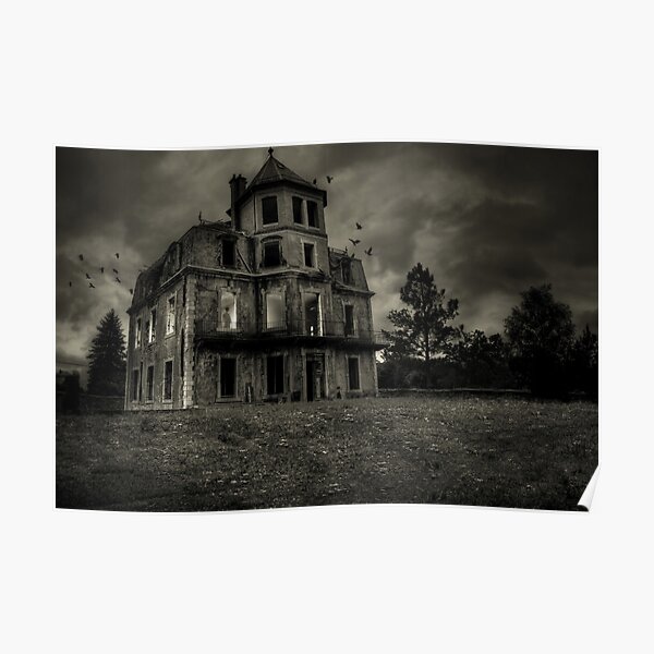 Psycho Bates house Poster