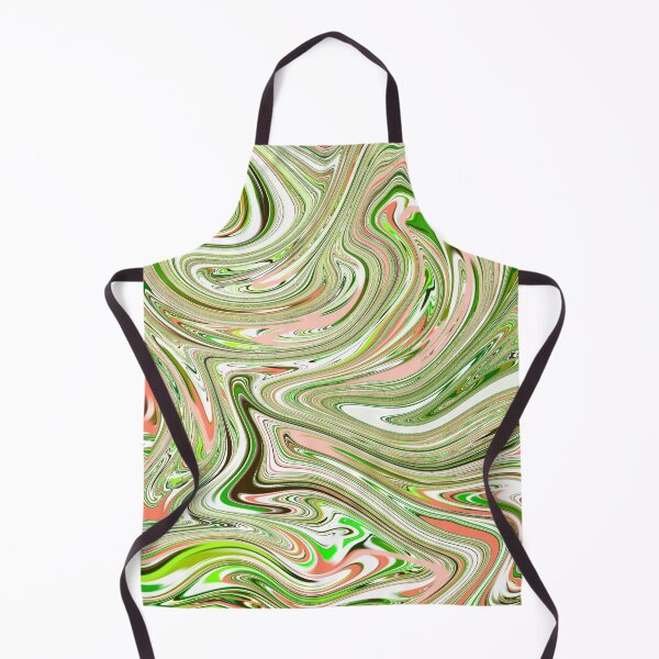 Item preview, Green Aesthetic Liquid Marble Swirl Contemporary Abstract designed and sold by jays-artworks.