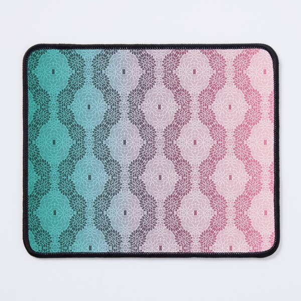 Item preview, Pink and Blue Abstract Flower Patterns designed and sold by Ecollections.