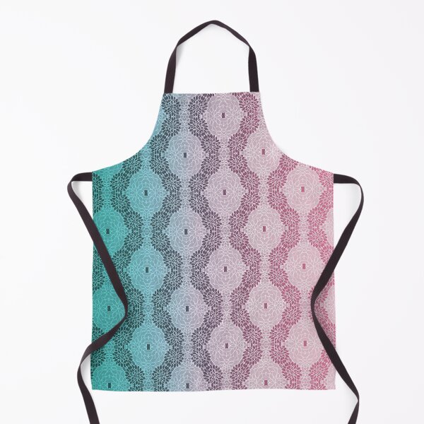 Item preview, Pink and Blue Abstract Flower Patterns designed and sold by Ecollections.