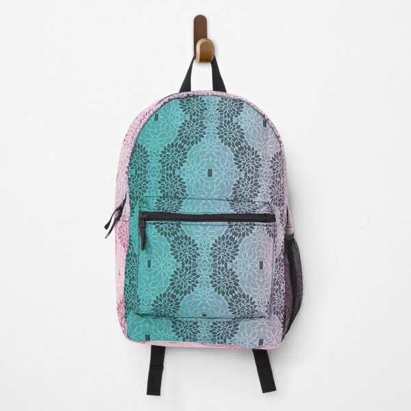 Item preview, Pink and Blue Abstract Flower Patterns designed and sold by Ecollections.