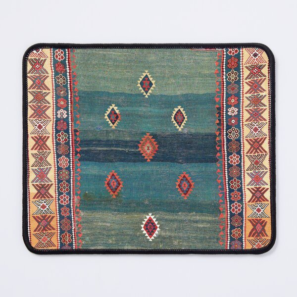 Item preview, Sivas Antique Turkish Niche Kilim Print designed and sold by Vicky Brago-Mitchell®.