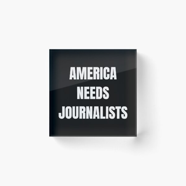 Item preview, America Needs Journalists designed and sold by bargaboot.