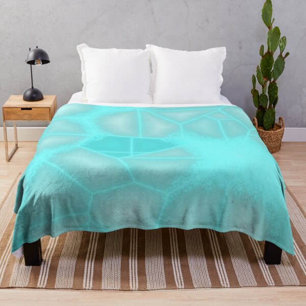 Item preview, INSPIRING ABSTRACT PATTERN BLUE CYAN WHITE STAINED GLASS. designed and sold by Ralek.
