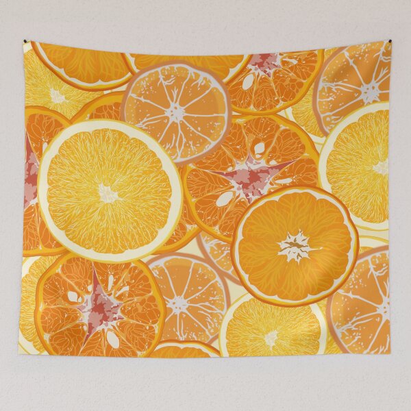 Item preview, Oranges Mixture Print designed and sold by DreamFruit11.