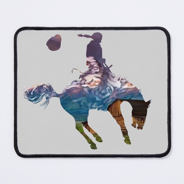 Item preview, Bronco Rider 2: Mountain Ranch at Sunset designed and sold by Zia Frazier.