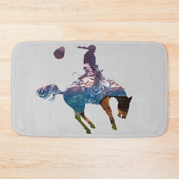 Item preview, Bronco Rider 2: Mountain Ranch at Sunset designed and sold by Zia Frazier.