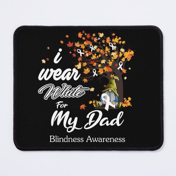 Item preview, Blindness Awareness Ribbon Tree I Wear White For My Dad designed and sold by Hatjar.