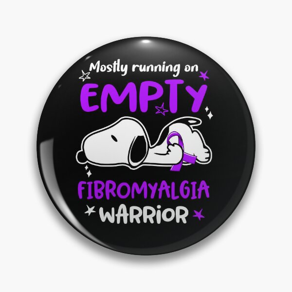 Item preview, Mostly Running on Empty Fibromyalgia Warrior designed and sold by Wlsnpeggy.