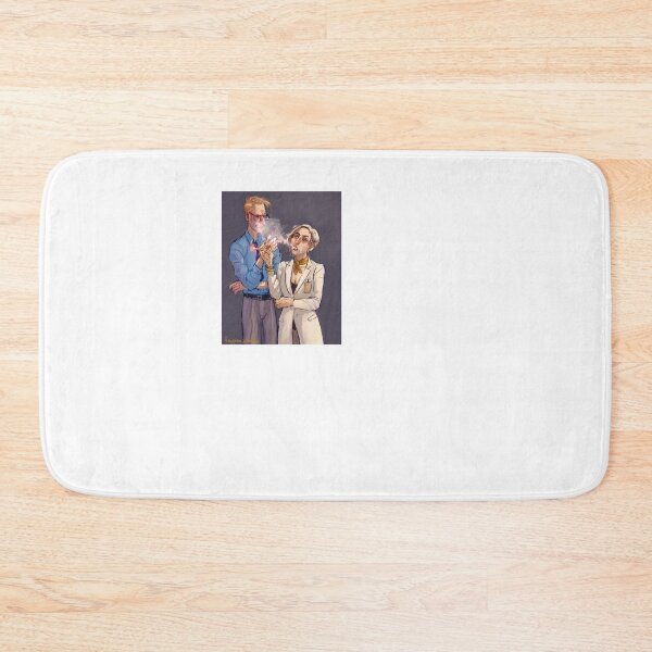 Item preview, Portal 2 GLaDOS and Wheatley Smoking at the Office designed and sold by foppishaplomb.