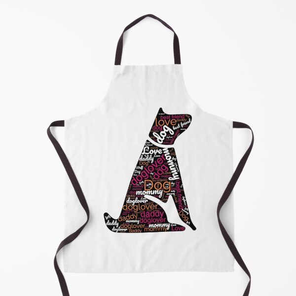 Item preview, DOG MOM - DOG LOVE - WORD CLOUD SILHOUETTE designed and sold by nueschka.
