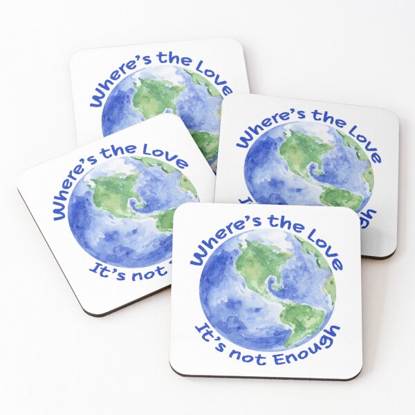Item preview, Where's the Love (blue) designed and sold by dev11588.