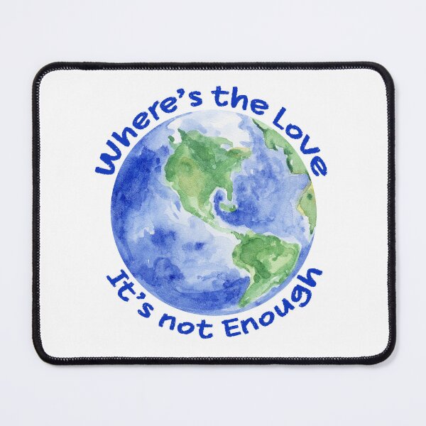 Item preview, Where's the Love (blue) designed and sold by dev11588.