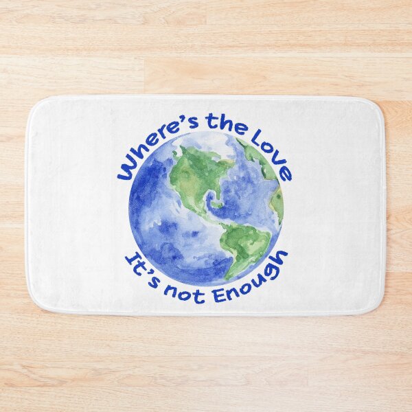 Item preview, Where's the Love (blue) designed and sold by dev11588.