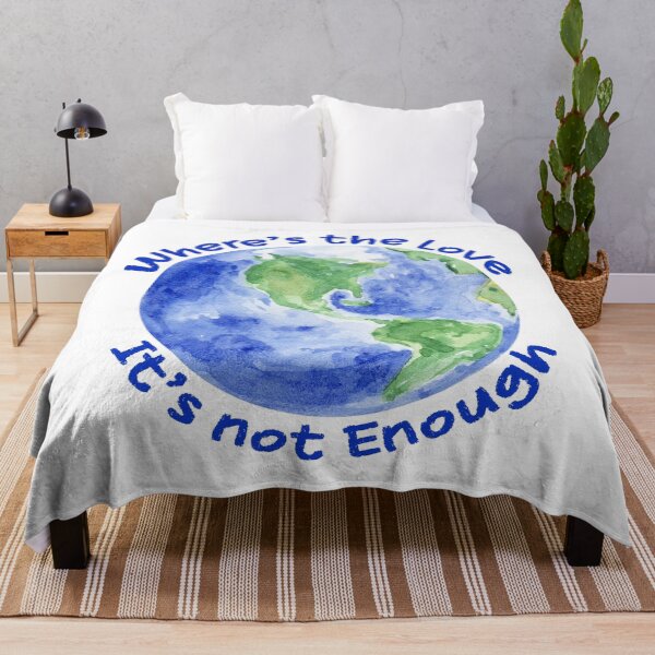 Item preview, Where's the Love (blue) designed and sold by dev11588.