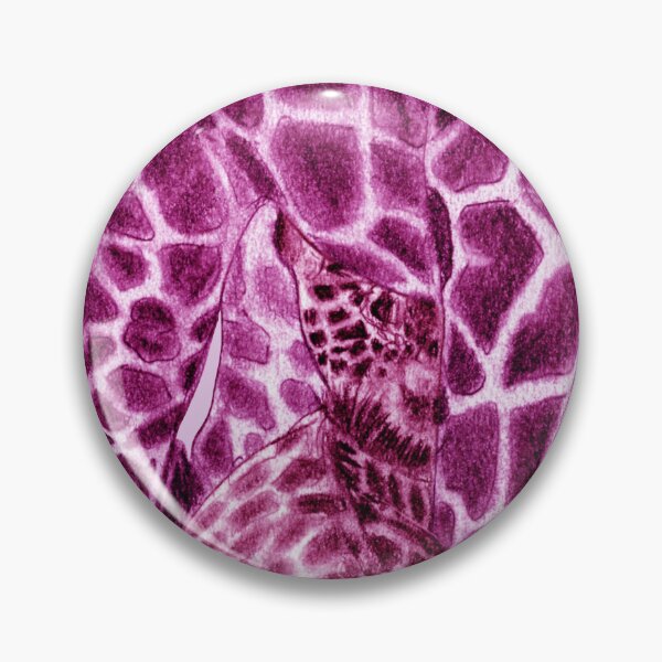 Item preview, Giraffe suckling - purple-pink colorized version designed and sold by SylvieG18.