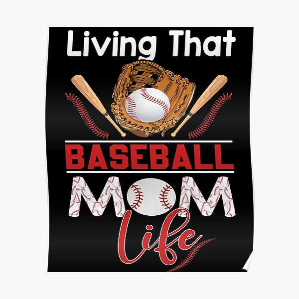 Livin' That Baseball Mom Life, Shirt SVG