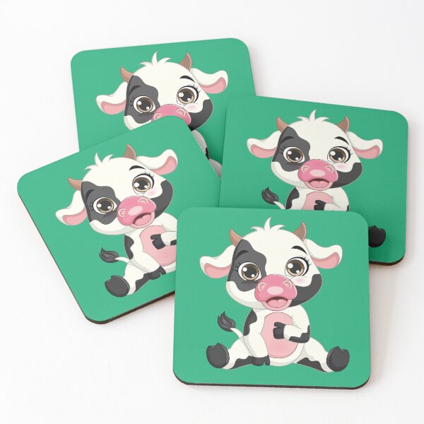 Item preview, Cute little baby cow cartoon designed and sold by CHOOSEYOURS SHOP.