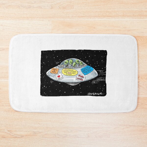 Item preview, UFO Alien Martian Spaceship designed and sold by RobWuest.