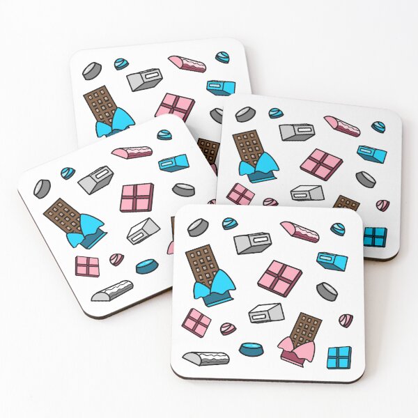 Item preview, Transgender Pride Chocolate Candies designed and sold by CJ Vanderbeek.