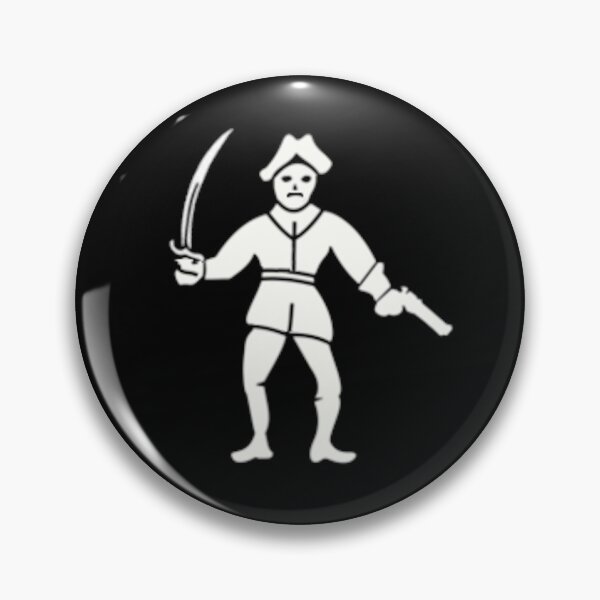 Item preview, Pirate Flag (Jolly Roger) of pirate Philip Lyne designed and sold by LifeSpice.