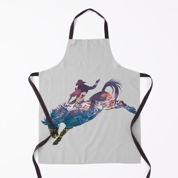 Item preview, Bronco Rider 1: Mountain Ranch at Sunset designed and sold by Zia Frazier.