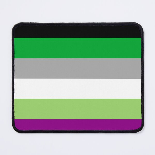 Item preview, Self Made Aromantic and Asexual Flag Mixture  designed and sold by tanman511.