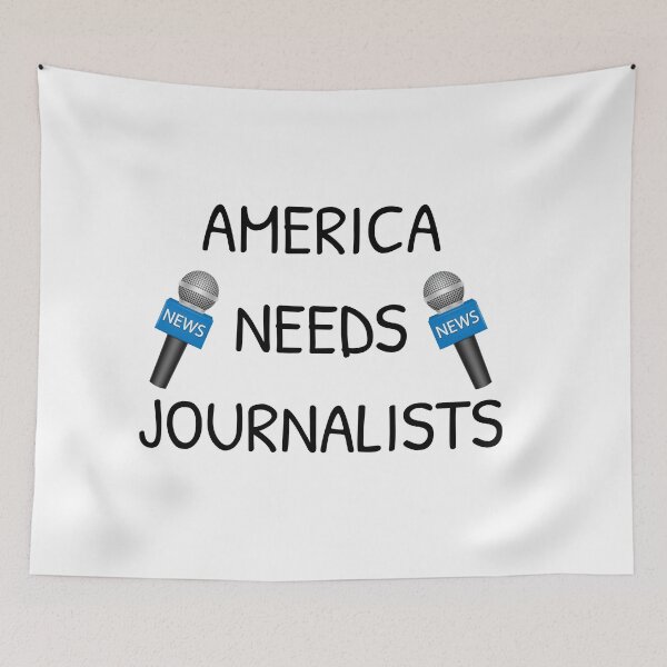 Item preview, America Needs Journalists designed and sold by bargaboot.