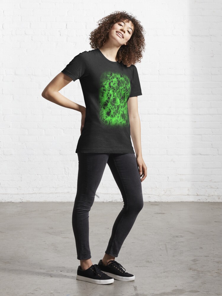 Green Smoke Black T-Shirt