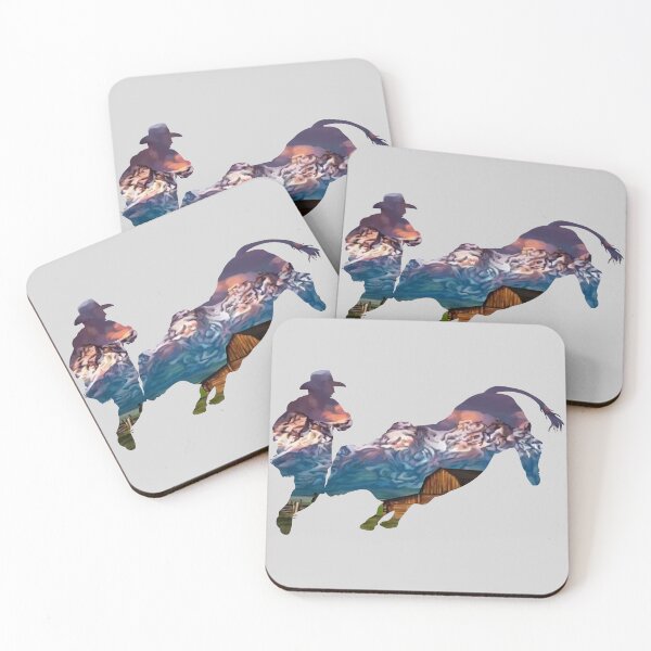Item preview, Rodeo Clown 1: Mountain Ranch at Sunset designed and sold by Zia Frazier.