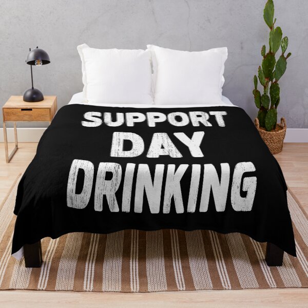 Item preview, Support Day Drinking Funny Drinking Beer Lover designed and sold by SharpThreadZ.