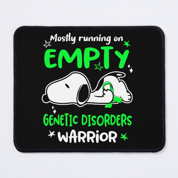 Item preview, Mostly Running on Empty Genetic Disorders Warrior designed and sold by Wlsnpeggy.