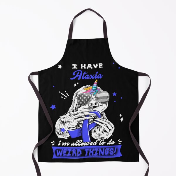 Item preview, Funny Sloth I Have Ataxia I'm Allowed To Do Weird Things designed and sold by Kohend.