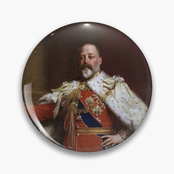 Item preview, Edward VII In Coronation Robes - Luke Fildes - 1901 designed and sold by warishellstore.