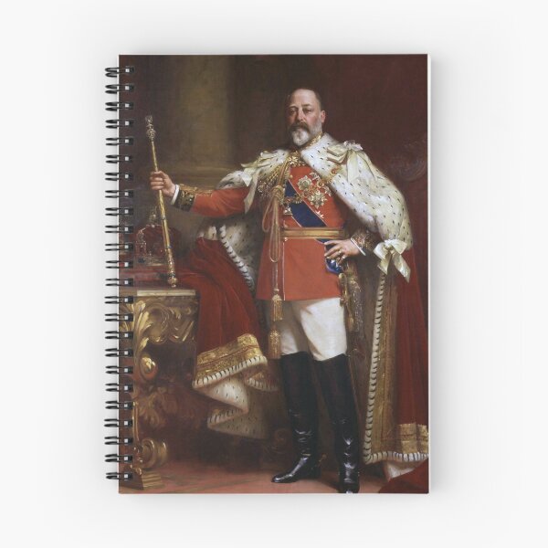 Item preview, Edward VII In Coronation Robes - Luke Fildes - 1901 designed and sold by warishellstore.