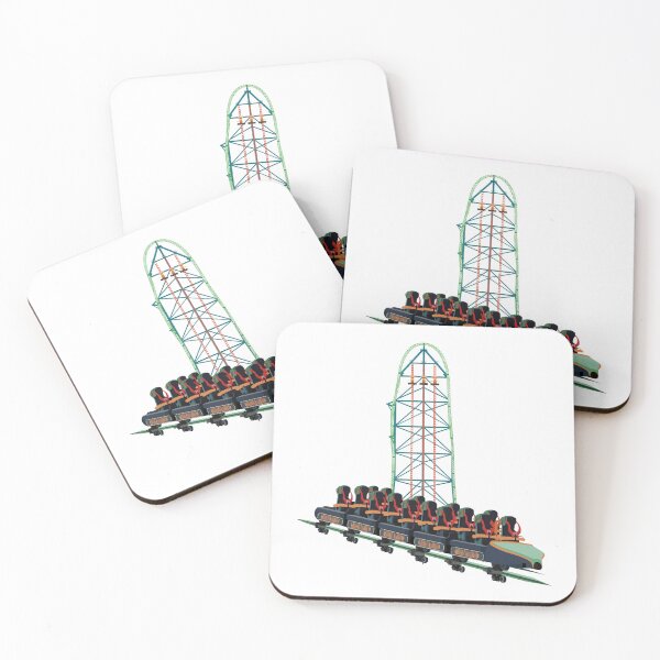 Item preview, Kingda Ka Intamin Coaster Design designed and sold by CoasterMerch.