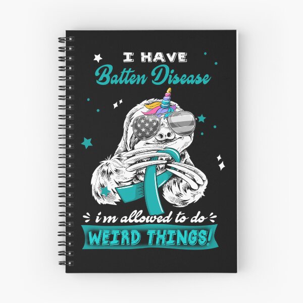Item preview, Funny Sloth I Have Batten Disease I'm Allowed To Do Weird Things designed and sold by Kohend.