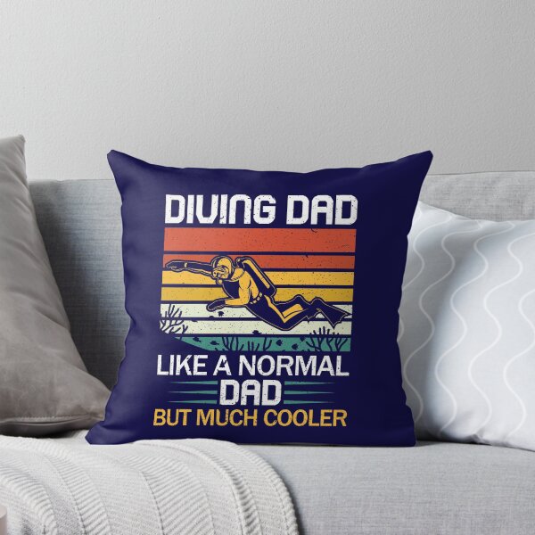 Item preview, Diving Dad LIke A Normal Dad But Much Cooler Scuba Diving Lover designed and sold by SharpThreadZ.