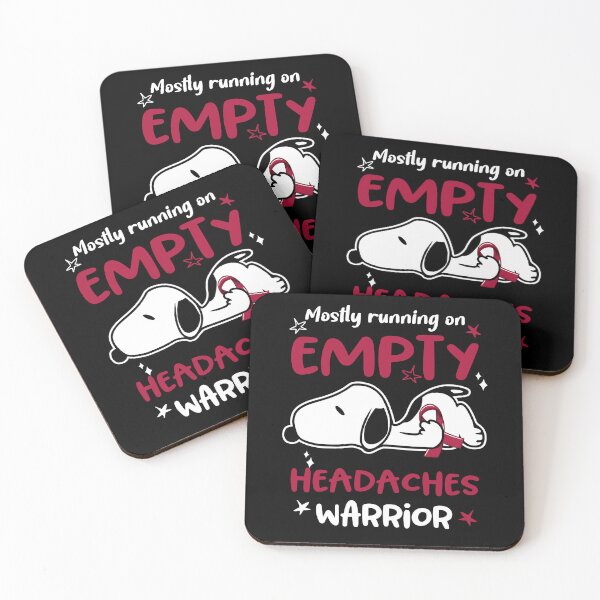 Item preview, Mostly Running on Empty Headaches Warrior designed and sold by Wlsnpeggy.